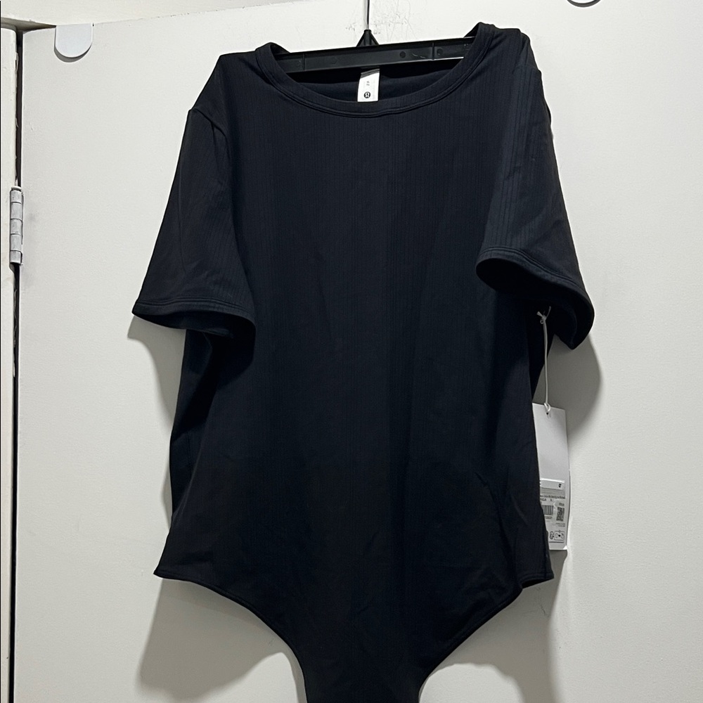 Lululemon Stretch Cotton Ribbed Short-Sleeve Bodysuit - Picture 3 of 9